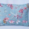 Lavendelkissen Türkise Blüten – weiches Duftkissen mit wunderschönem Blumenmotiv