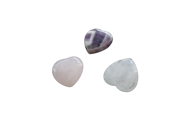 🕯️ Kerze für Glück und Liebe – mit Rosenquarz, Amethyst und Bergkristall ✨💖