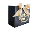 Elegante schwartzes Geschenktasche – für 1 bis 2 Kerzen