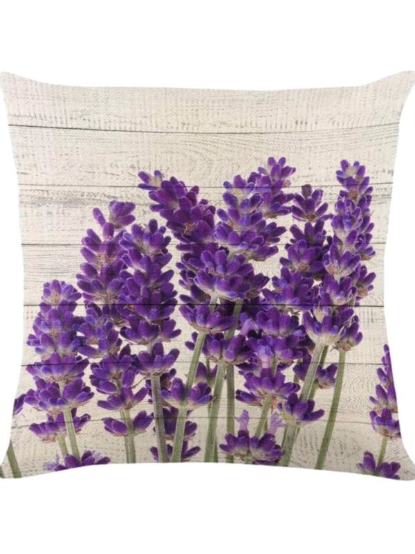 Lavendel-Kissenbezug