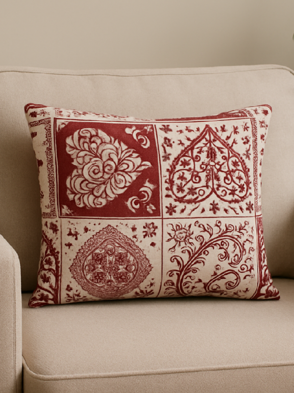 Lavendelkissen „Amore Granate“ – Duftkissen in elegantem Bordeauxrot