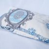 Lavendelkissen Nostalgie Blau – gemütliches Duftkissen mit nostalgischem Motiv